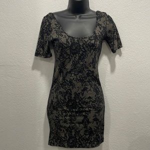 Cute Black Floral Dress